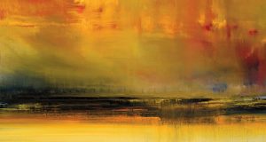Caro Saintvire - Landscape 1, Oil on canvas